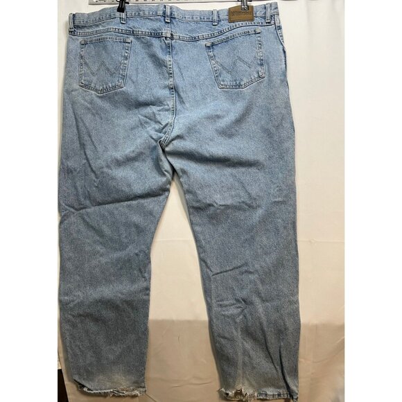 Wrangler jeans mens 51 x 32 Rugged Wear high rise tapered 39902RI blue - Picture 3 of 10